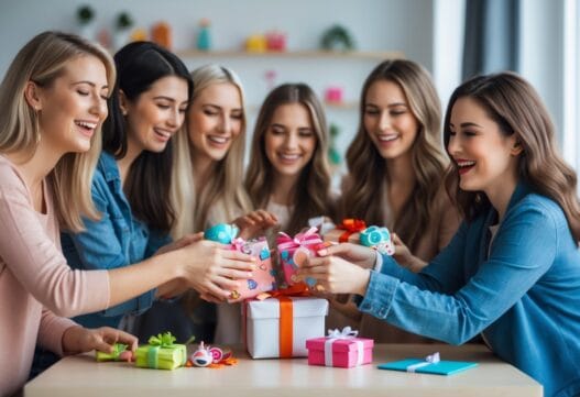 Professionelt billede af sjove gaver til kvinder, uden tekst, til Sjove-gaver-til-hende.dk